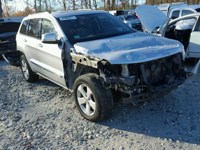 1J4RR4GGXBC511914 - 2011 JEEP GRAND CHER SILVER photo 1