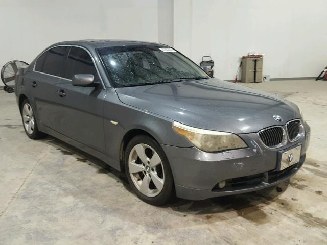 WBANF33597CS40201 - 2007 BMW 525 XI GRAY photo 1