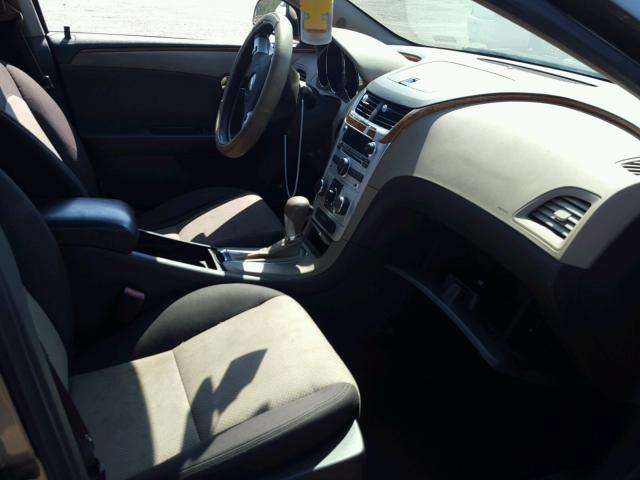 1G1ZC5EU6CF235455 - 2012 CHEVROLET MALIBU 1LT BROWN photo 5