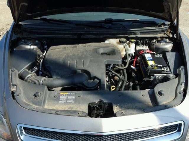 1G1ZC5EU6CF235455 - 2012 CHEVROLET MALIBU 1LT BROWN photo 7