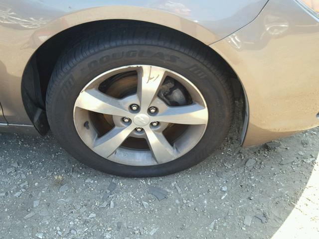 1G1ZC5EU6CF235455 - 2012 CHEVROLET MALIBU 1LT BROWN photo 9