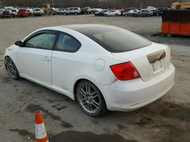 JTKDE177550011474 - 2005 TOYOTA SCION TC 白色 照片 3