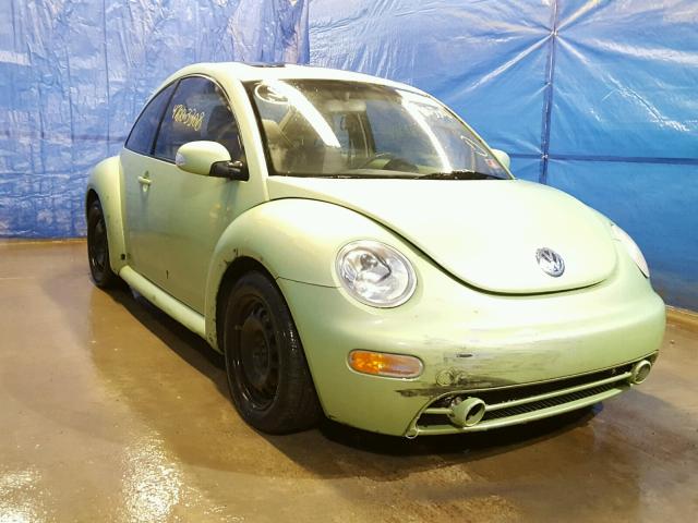 3VWCK31C04M422481 - 2004 VOLKSWAGEN NEW BEETLE GREEN photo 1