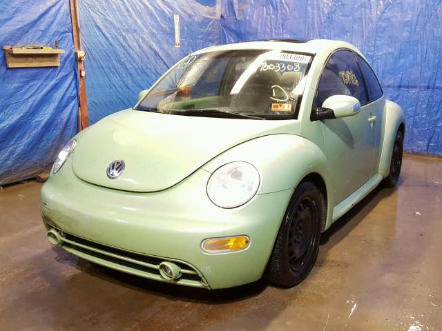 3VWCK31C04M422481 - 2004 VOLKSWAGEN NEW BEETLE Yaşıl foto 2