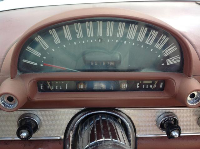 P6FH241796 - 1956 FORD T-BIRD WHITE photo 7