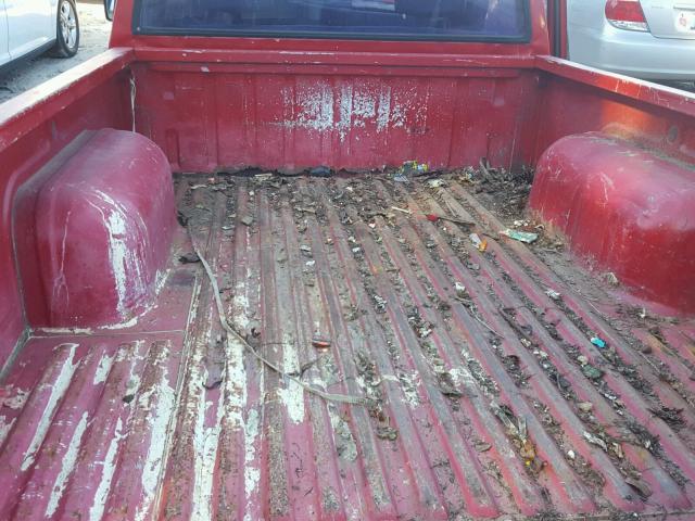 1N6SD11S7MC407964 - 1991 NISSAN TRUCK SHOR RED photo 6