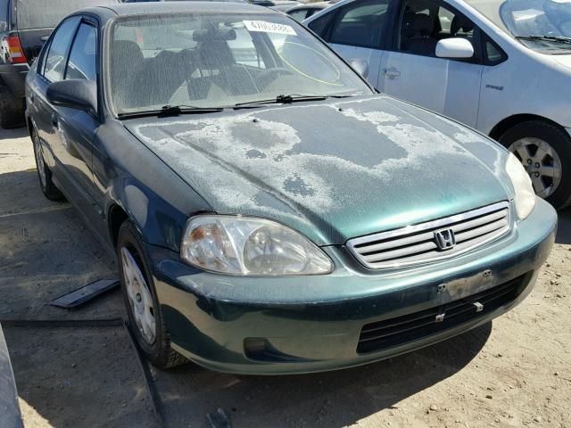 2HGEJ6617YH555185 - 2000 HONDA CIVIC BASE Жасыл фото 1