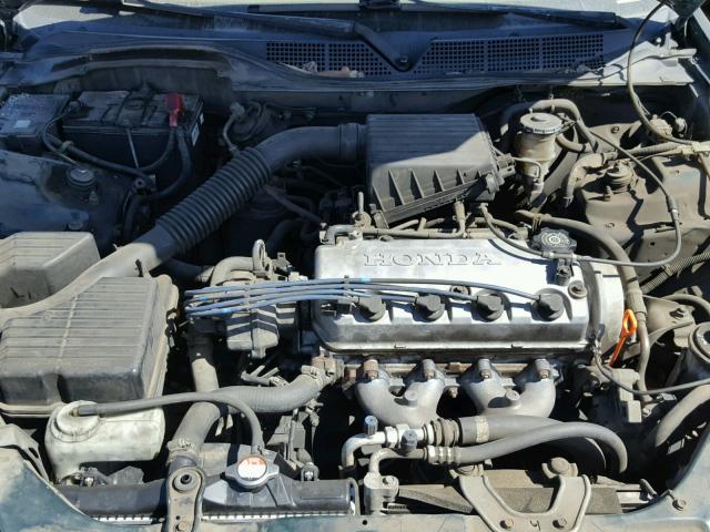 2HGEJ6617YH555185 - 2000 HONDA CIVIC BASE Жасыл фото 7