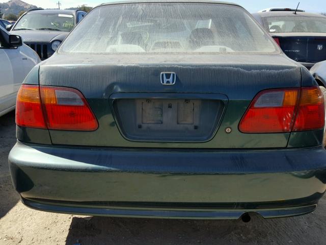 2HGEJ6617YH555185 - 2000 HONDA CIVIC BASE Жасыл фото 9