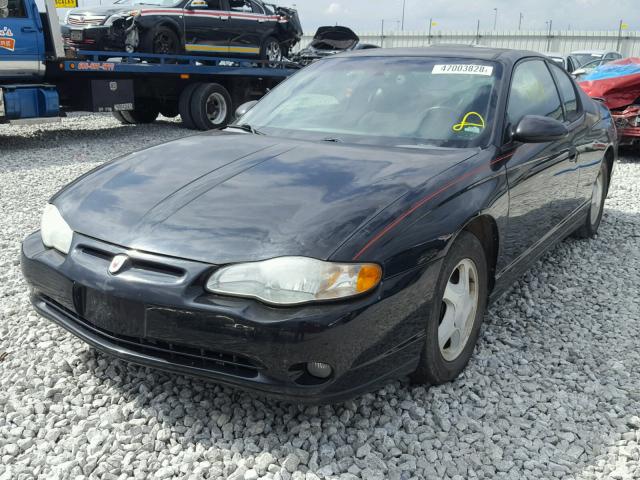 2G1WX12K059106206 - 2005 CHEVROLET MONTE CARL BLACK photo 2