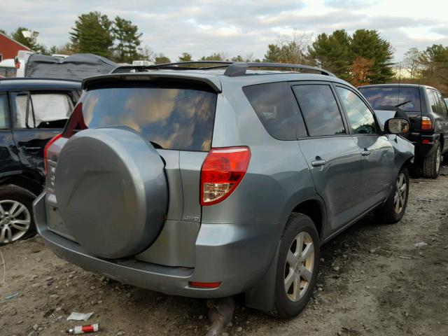 JTMBK31V085048532 - 2008 TOYOTA RAV4 LIMIT SILVER photo 4