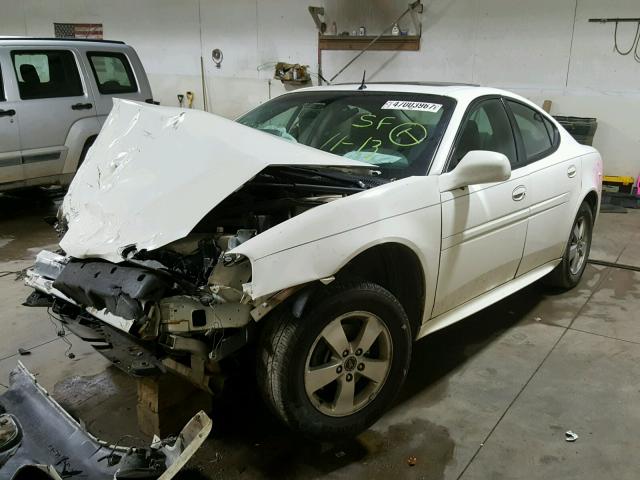 2G2WS522751167648 - 2005 PONTIAC GRAND PRIX WHITE photo 2