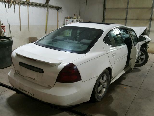 2G2WS522751167648 - 2005 PONTIAC GRAND PRIX WHITE photo 4