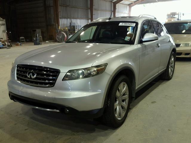 JNRAS08W77X209826 - 2007 INFINITI FX35 SILVER photo 2