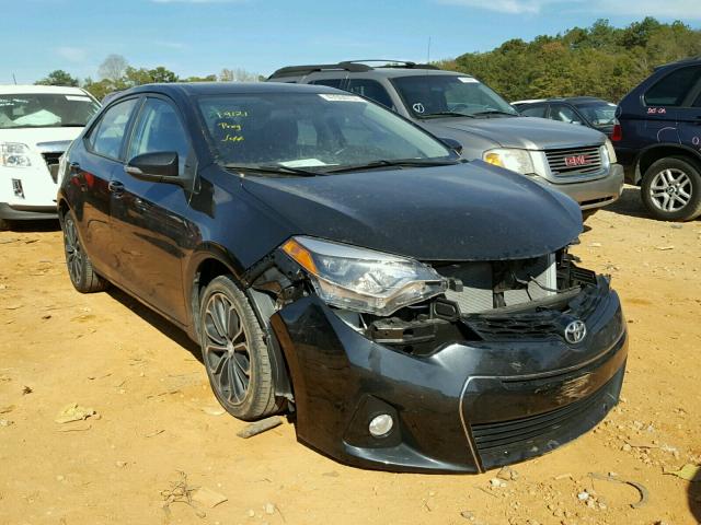 2T1BURHE2GC602691 - 2016 TOYOTA COROLLA L BLACK photo 1