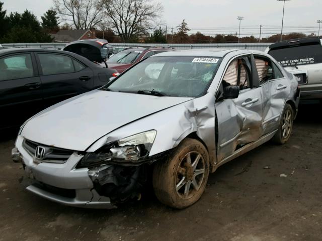 1HGCM66563A083876 - 2003 HONDA ACCORD EX SILVER photo 2