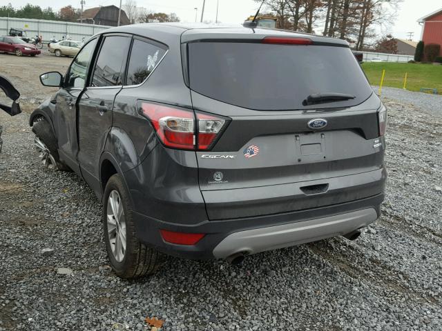 1FMCU9GD1HUC62222 - 2017 FORD ESCAPE SE 石墨色 照片 3