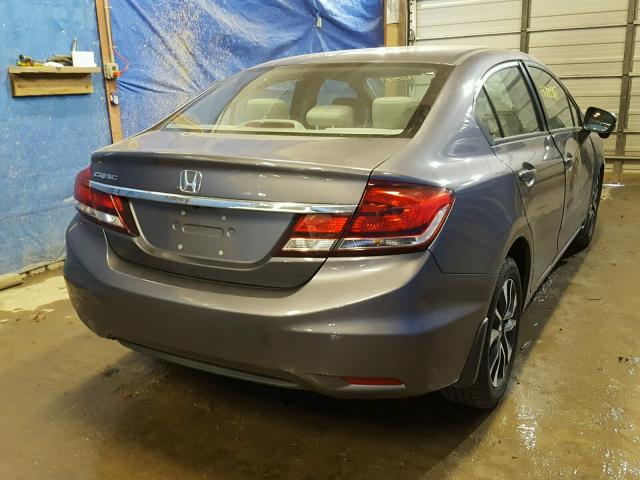 19XFB2F81FE295560 - 2015 HONDA CIVIC EX GRAY photo 4