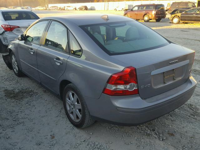 YV1MS382X62219445 - 2006 VOLVO S40 2.4I GRAY photo 3