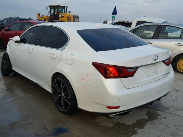 JTHCE1BL7FA006892 - 2015 LEXUS GS 350 WHITE photo 3