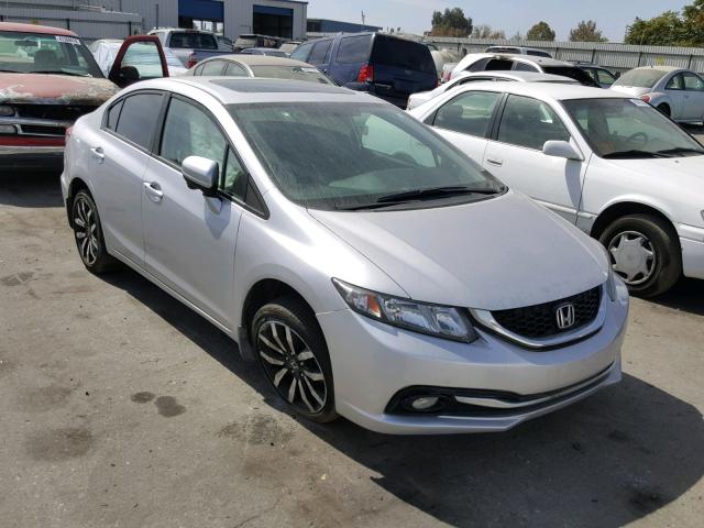 19XFB2F98FE206933 - 2015 HONDA CIVIC EXL 银色 照片 1
