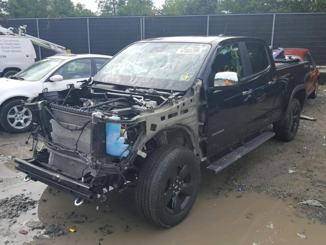 1GCGTCE38G1311903 - 2016 CHEVROLET COLORADO L BLACK photo 2
