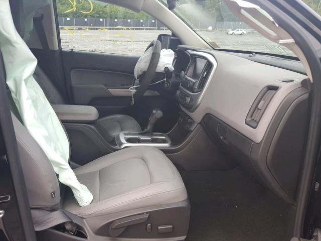 1GCGTCE38G1311903 - 2016 CHEVROLET COLORADO L BLACK photo 5