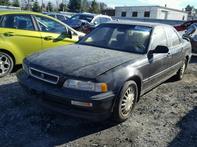 JH4KA7560PC008263 - 1993 ACURA LEGEND L BLACK photo 2