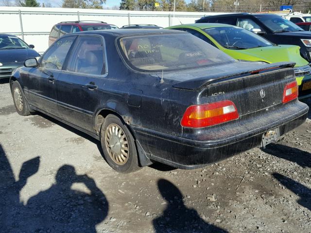 JH4KA7560PC008263 - 1993 ACURA LEGEND L BLACK photo 3