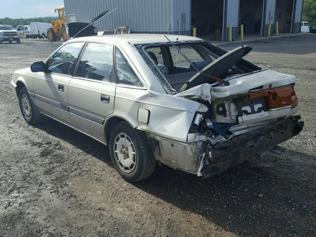 JM1GD2421J1567467 - 1988 MAZDA 626 SILVER photo 3