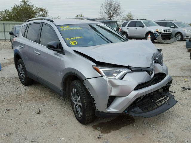 2T3ZFREVXHW404445 - 2017 TOYOTA RAV4 LE SILVER photo 1