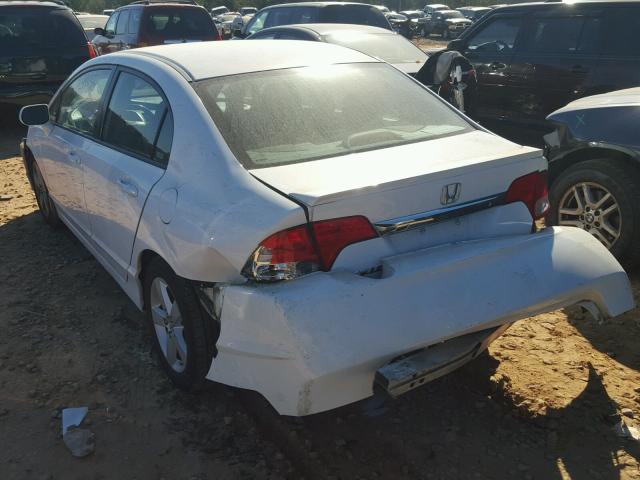 2HGFA166X9H335348 - 2009 HONDA CIVIC WHITE photo 3