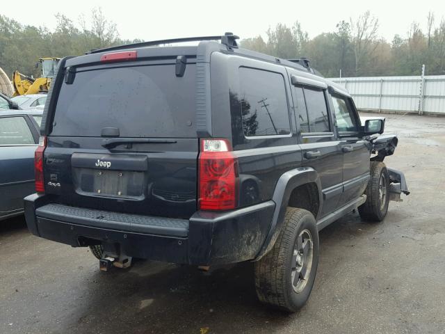 1J8HG48K06C202042 - 2006 JEEP COMMANDER 黑色 照片 4