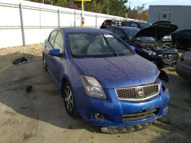 3N1AB6AP2CL747784 - 2012 NISSAN SENTRA 2.0 BLUE photo 1