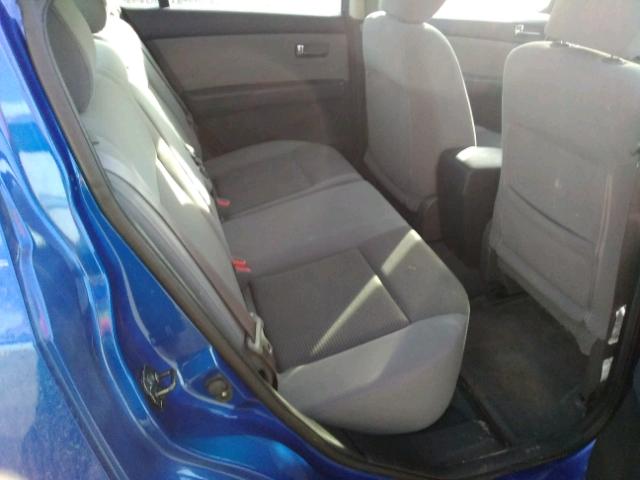 3N1AB6AP2CL747784 - 2012 NISSAN SENTRA 2.0 BLUE photo 6