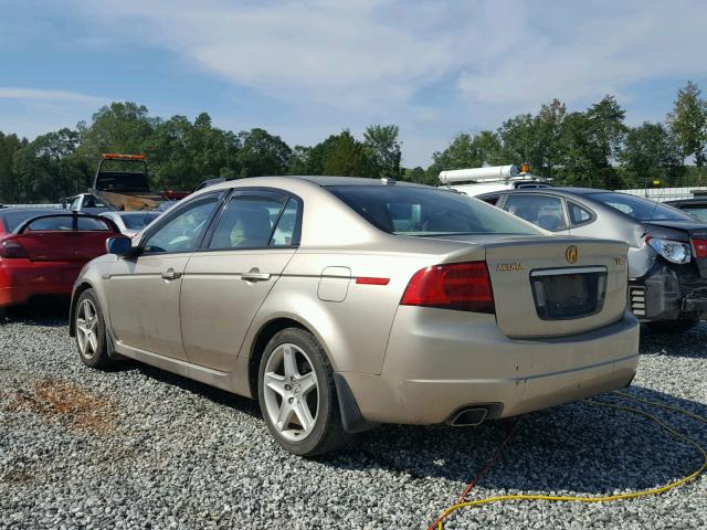 19UUA66294A017729 - 2004 ACURA TL GOLD photo 3