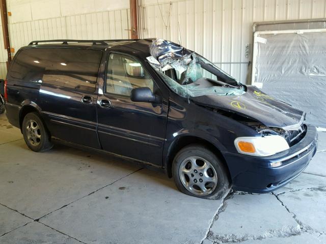 1GHDX03E52D212189 - 2002 OLDSMOBILE SILHOUETTE BLUE photo 1