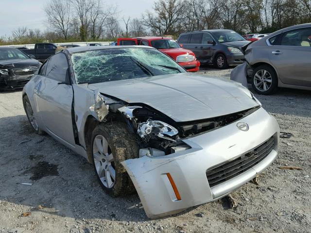 JN1AZ34D93T106946 - 2003 NISSAN 350Z COUPE SILVER photo 1