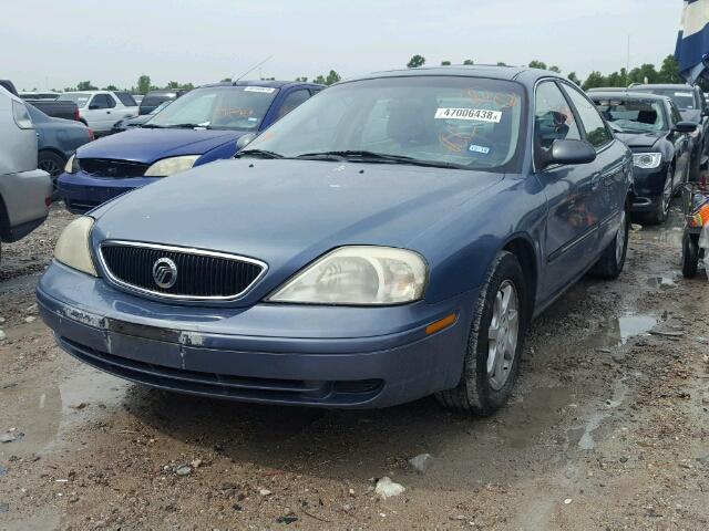 1MEFM53U41G603082 - 2001 MERCURY SABLE LS BLUE photo 2