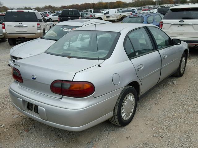 1G1ND52J23M658373 - 2003 CHEVROLET MALIBU SILVER photo 4