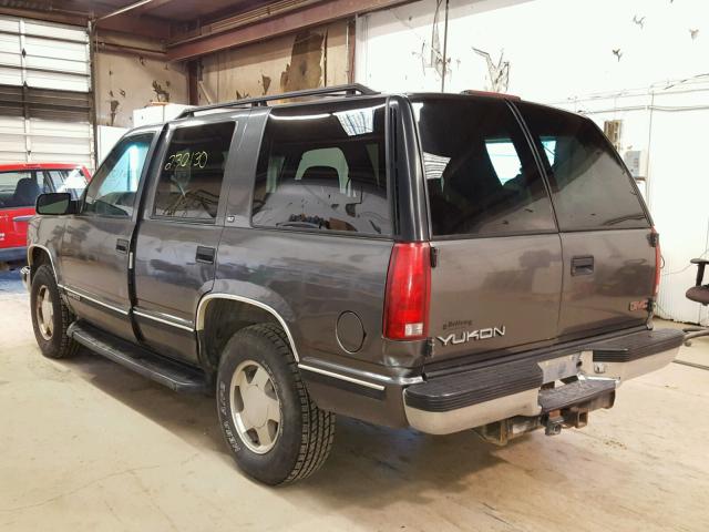 1GKEK13R5XJ761020 - 1999 GMC DENALI GRAY photo 3