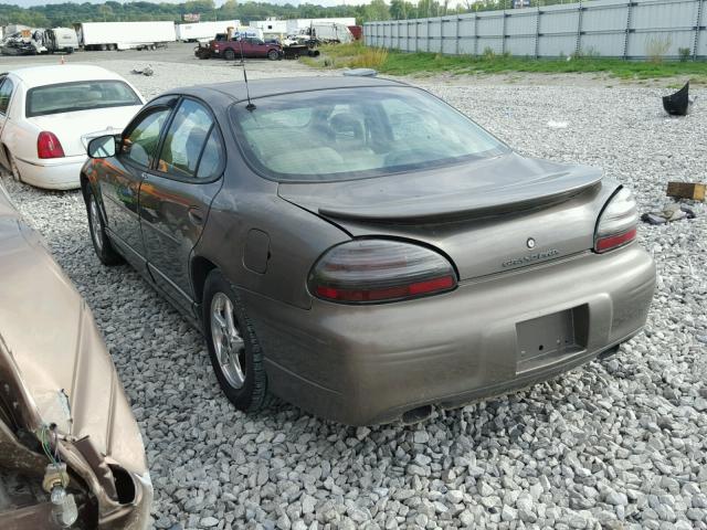 1G2WR52103F135441 - 2003 PONTIAC GRAND PRIX BROWN photo 3