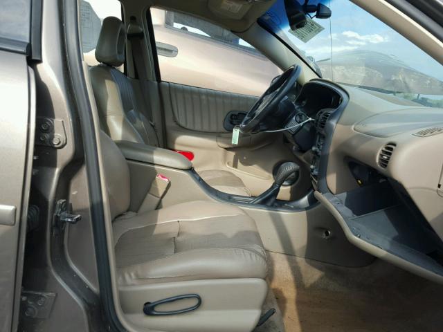 1G2WR52103F135441 - 2003 PONTIAC GRAND PRIX BROWN photo 5