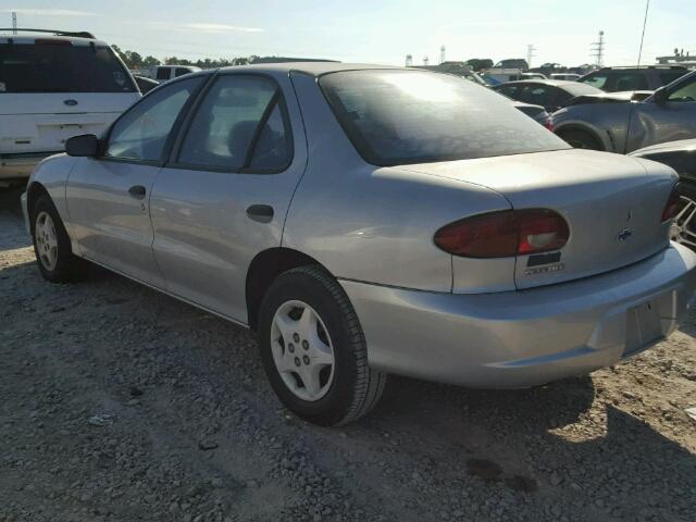 1G1JC5249Y7439489 - 2000 CHEVROLET CAVALIER GRAY photo 3