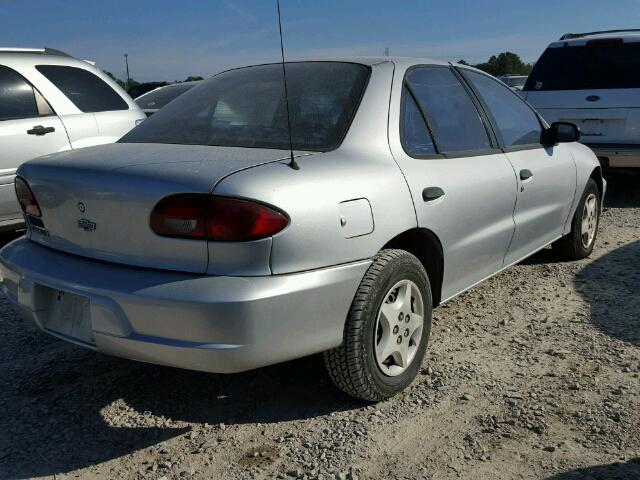 1G1JC5249Y7439489 - 2000 CHEVROLET CAVALIER GRAY photo 4