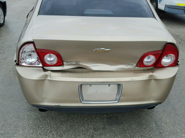 1G1ZK57728F216919 - 2008 CHEVROLET MALIBU LTZ 金色 照片 10