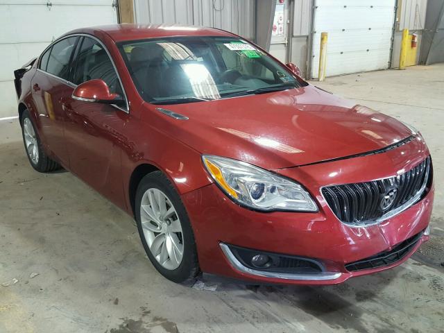 2G4GK5EX8E9289939 - 2014 BUICK REGAL RED photo 1