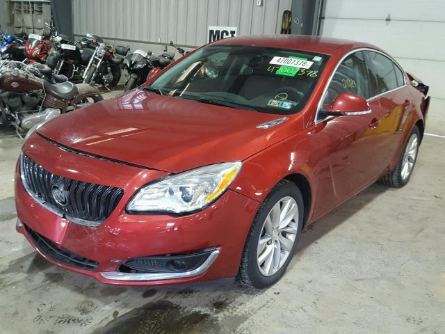 2G4GK5EX8E9289939 - 2014 BUICK REGAL 红色 照片 2