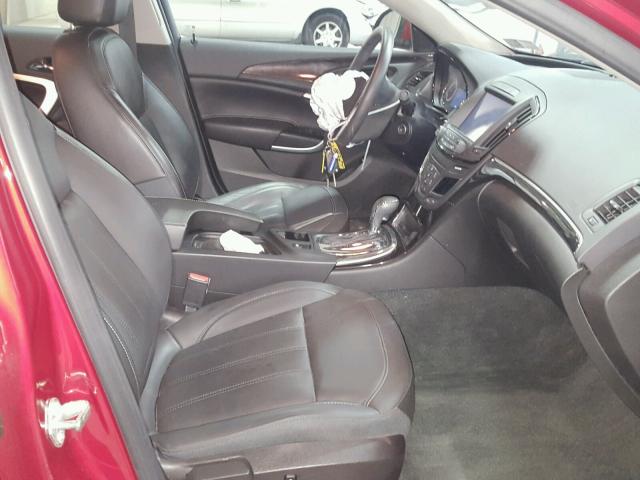 2G4GK5EX8E9289939 - 2014 BUICK REGAL 红色 照片 5