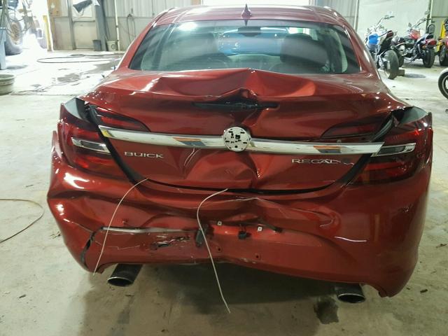 2G4GK5EX8E9289939 - 2014 BUICK REGAL 红色 照片 9